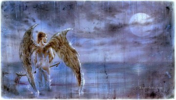 Fantastic Stories Painting - fallen angel Fantastic